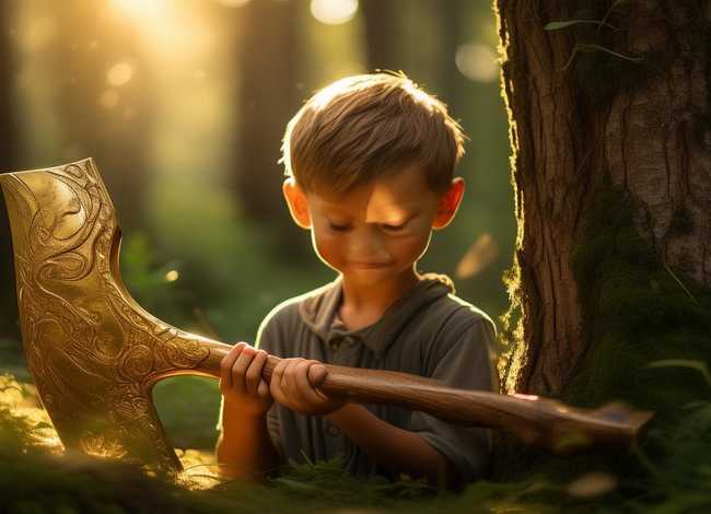 金斧子 童话（金斧子童话读后感）