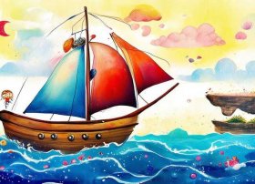 船的故事儿童绘本 - 有关船的绘本故事