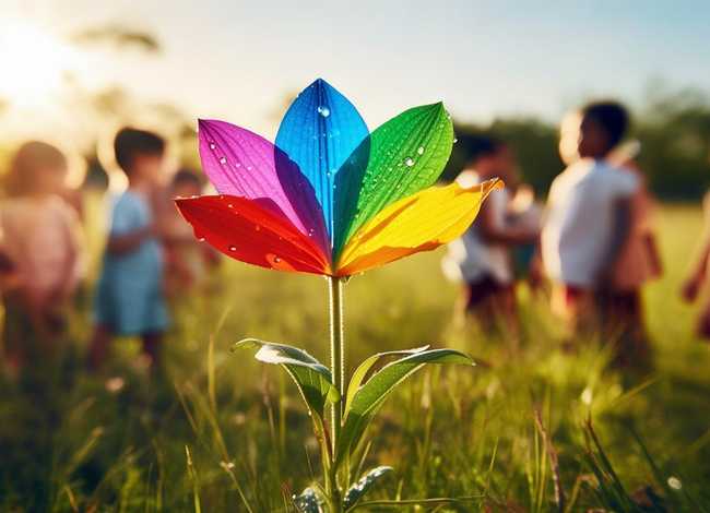 七色花简单故事（七色花简单故事内容）