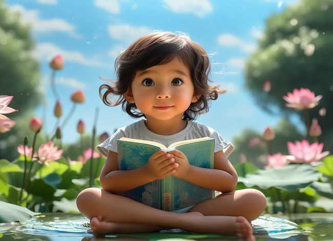 儿童佛经，儿童读佛经