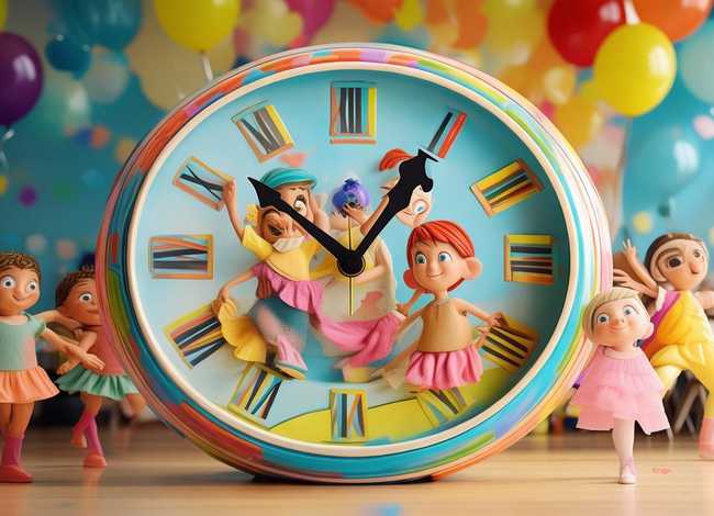 儿童舞蹈时钟 幼儿舞蹈考级视频时钟说话