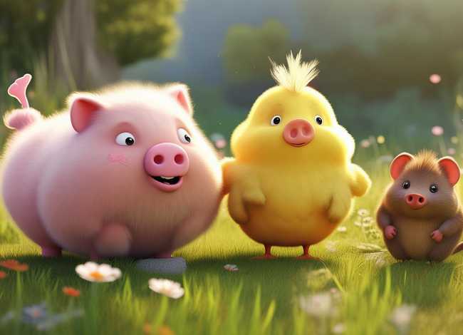 幼儿故事好朋友小猪小鸡小老鼠（幼儿故事好朋友小猪小鸡小老鼠教案）