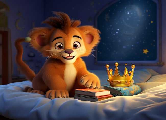 儿童睡前经典故事小狮子（儿童睡前经典故事爱说大话的狮子）