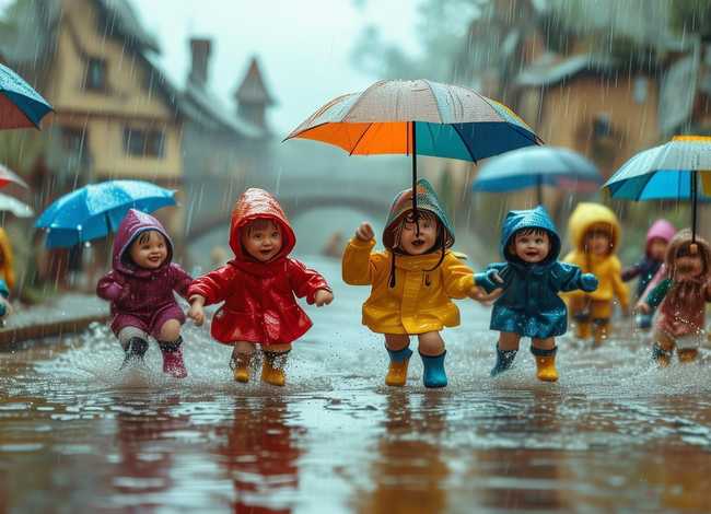 雨天的儿童故事、关于雨天的幼儿故事
