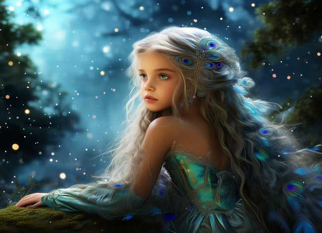 孔雀公主儿童故事睡前童话，孔雀公主的故事 睡前故事