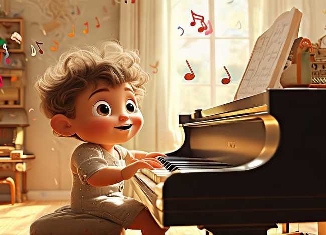 钢琴儿童故事 - 关于钢琴的故事幼儿故事
