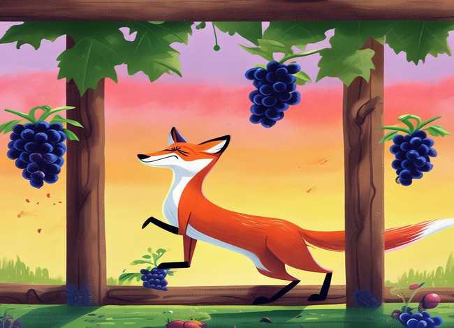 狐狸和葡萄故事书 - 狐狸和葡萄故事书内容简介