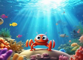 螃蟹儿童故事视频 - 螃蟹的故事视频