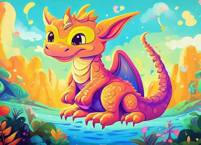 龙的故事儿童版完整版图册 龙的故事图片 龙的故事儿童版完整版图册 龙的故事图片