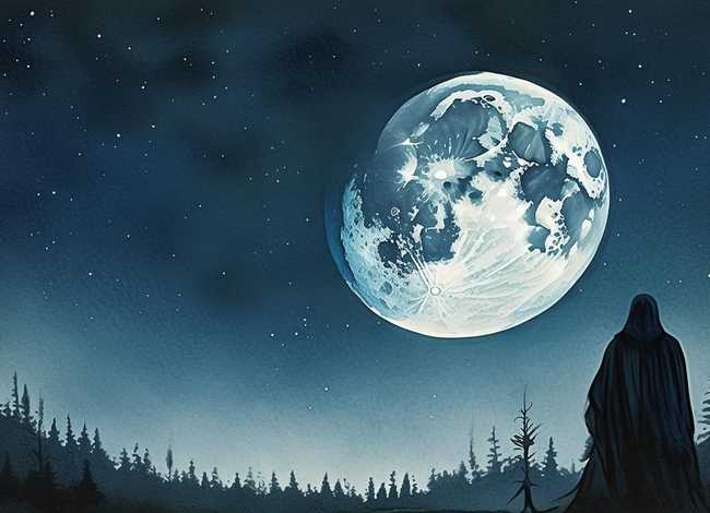 月亮的传说故事简短 - 月亮的传说故事简短概括