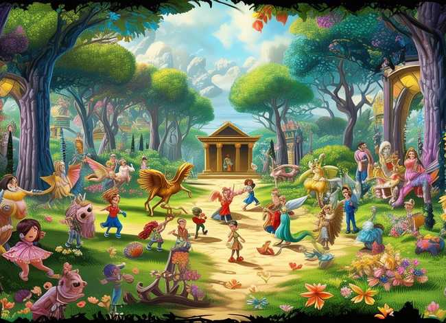 希腊神话故事儿童乐园 希腊神话故事动画片少儿频道