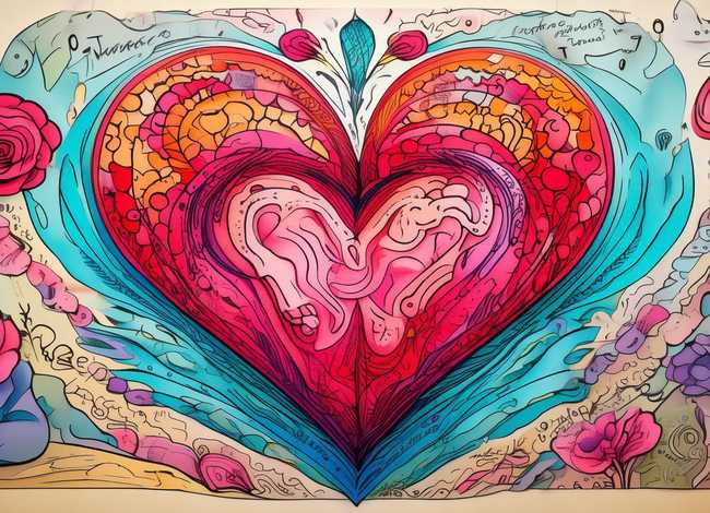 心的故事手抄报；心的故事手抄报怎么画