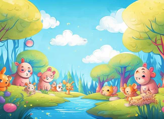 儿童绘图故事绘本；幼儿图画绘本故事