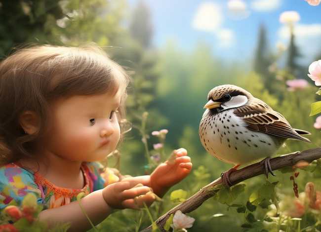 儿童麻雀故事、麻雀的故事视频