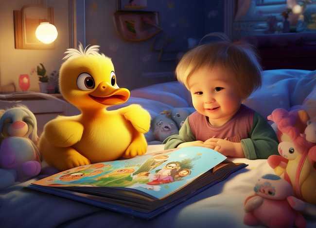 小鸭子的故事儿童文字版，小鸭子的故事睡前故事文字版