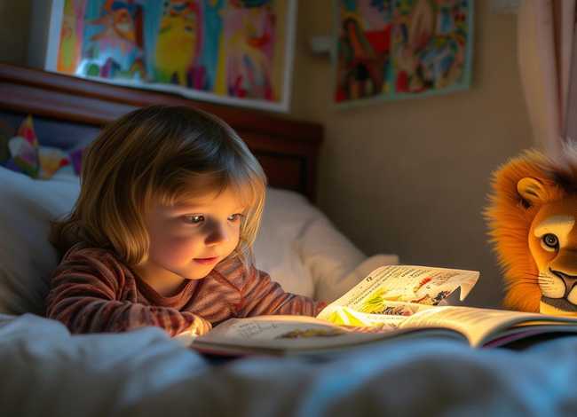 儿童故事听狮子叫 - 儿童故事3-6岁睡前听狮子故事