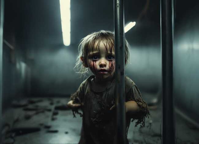 虐待儿童图片、虐待儿童图