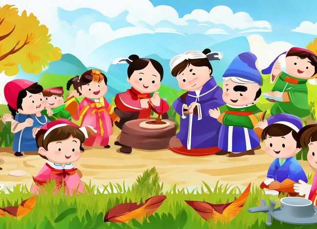 儿童画重阳节绘本故事 - 幼儿园重阳节绘本故事插图