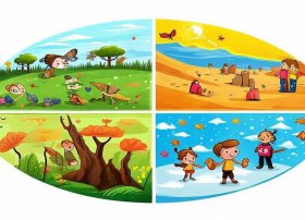 关于四季的简单的幼儿故事大全 - 关于四季的简单的幼儿故事大全视频
