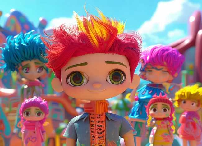 儿童动画发型情节 儿童动画发型情节设计