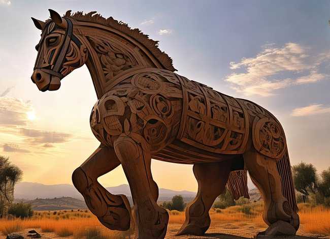 特洛伊木马故事寓意（特洛伊木马故事寓意是什么）