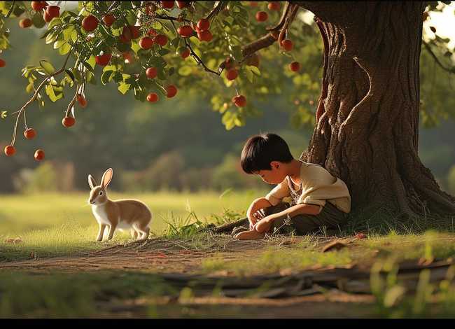 守株待兔少儿故事；守株待兔少儿故事文字