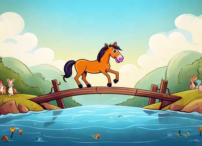 儿童故事小马过河视频 小儿故事小马过河视频
