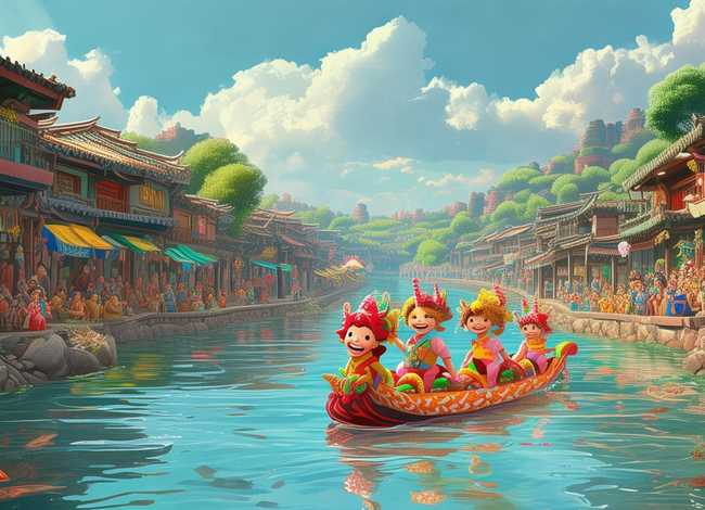 儿童动画端午故事，端午节故事动画片