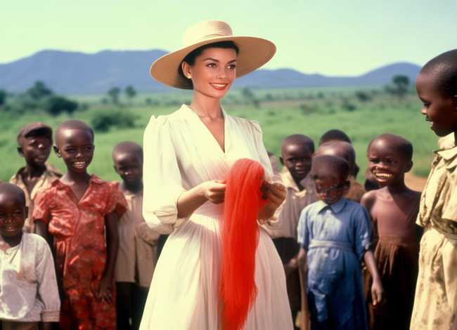 奥黛丽赫本援助非洲儿童视频 奥黛丽赫本救助非洲儿童