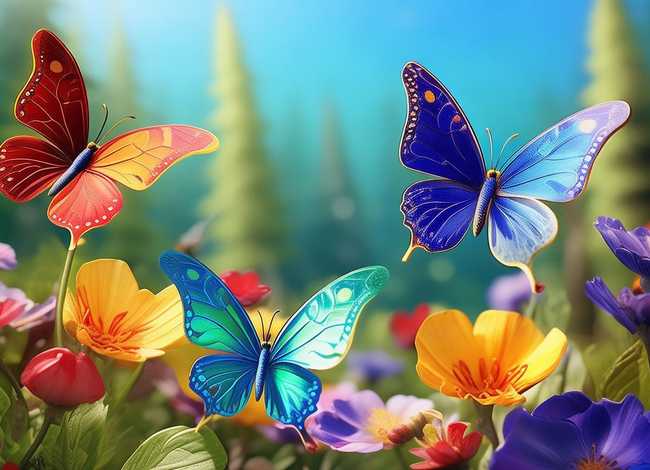 儿童绘本故事三只蝴蝶（幼儿绘本故事三只蝴蝶）