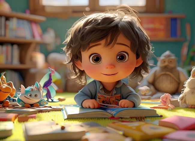 儿童故事阅读文字绘本，幼儿阅读故事绘本