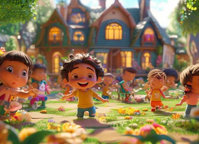 游戏故事幼儿，游戏故事幼儿园爱满家园