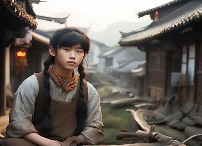 杨幂童年故事，杨幂海量童年照