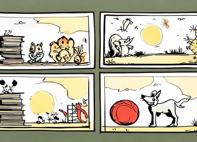 四格小故事图片简笔画（四格小故事图片简笔画大全）