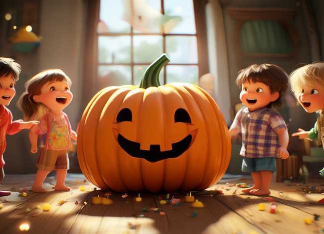 大南瓜儿童故事视频，大南瓜儿歌视频