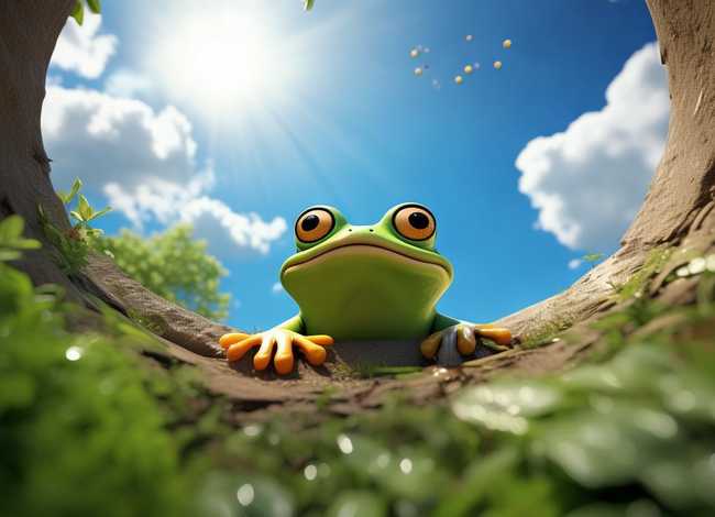 坐井观天的故事动画片 坐井观天的故事动画片免费观看