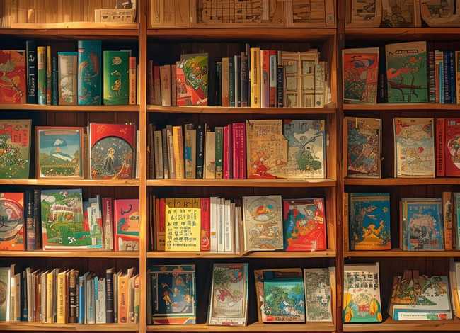 书架的故事；书架的故事书和科普书一共有18本 拿走故事书的一半