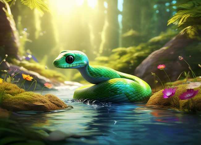 儿童故事小蛇喝水 小蛇喝水的绘本故事