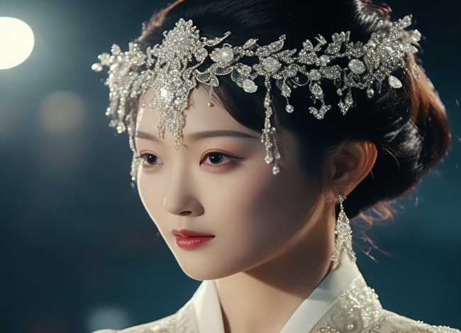 女主播的故事韩剧 女主播的故事韩剧蔡琳的头饰