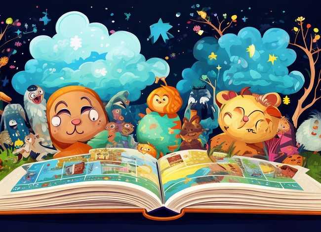 幼儿儿童故事小说，幼儿小说故事绘本