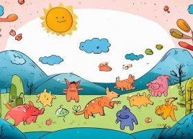 神话故事儿童画简单又好画、神话故事简笔画简单又漂亮