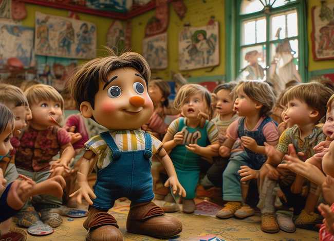 幼儿经典童话故事木偶奇遇记；木偶奇遇记幼儿园故事