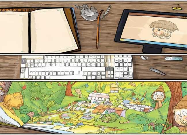 英语绘本故事怎么画 英语绘本故事怎么画三页