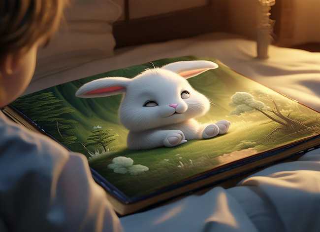 兔子的儿童睡前故事；兔子的睡前小故事