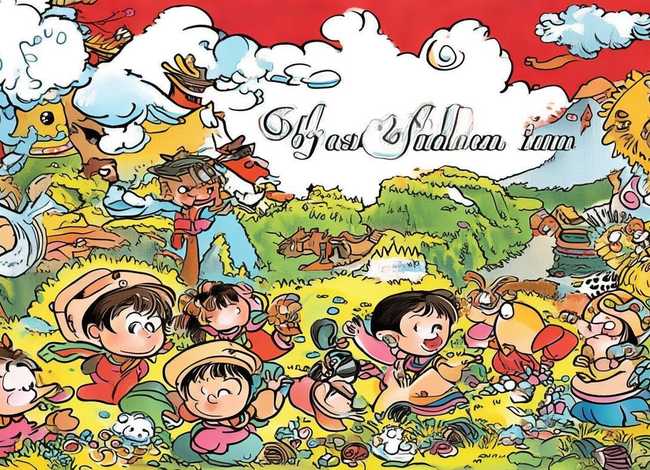 中国儿童故事连环画、少儿故事连环画