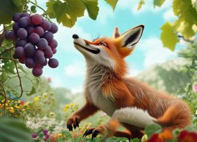 狐狸和葡萄儿童故事表演（狐狸和葡萄的故事表演）