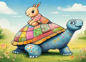 儿童寓言故事画简单又漂亮；幼儿简笔画寓言故事