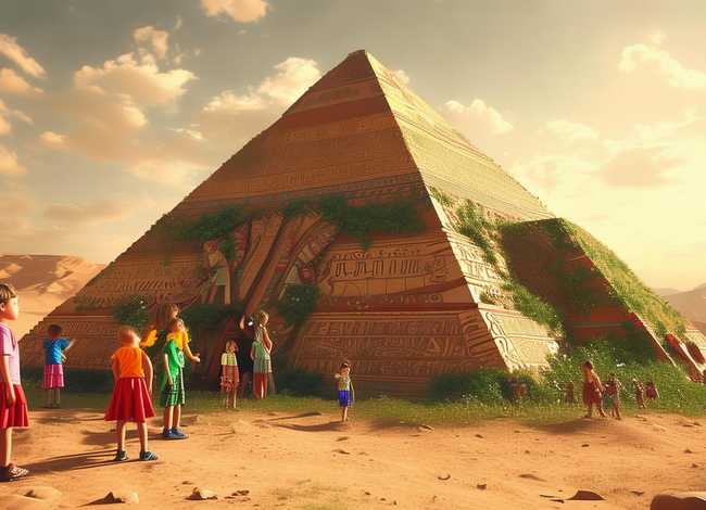 关于金字塔的儿童故事（关于金字塔的故事都有什么名字）