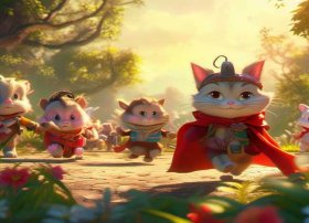 猫小帅故事桃太郎 - 猫小帅桃太郎的故事