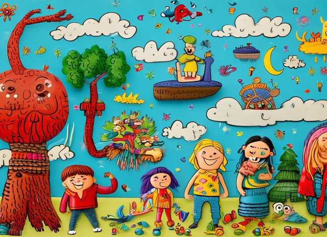 儿童自制绘本故事图片绘画 幼儿自制绘本故事图画